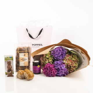 A Hot Cross Bun Hydrangea Gift Set