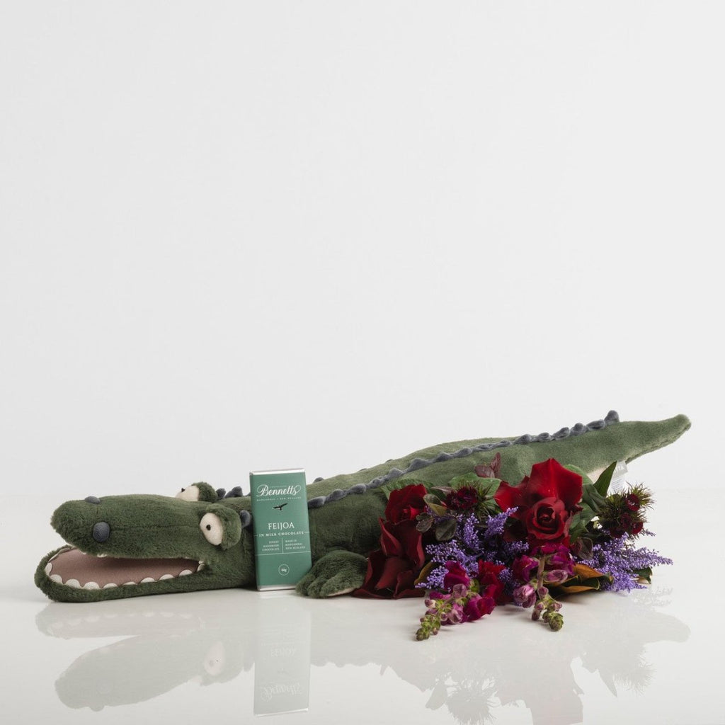 Baby Crocodile Petite Flower Gift by Citta - Wild Poppies -  Gift - Same Day Flower Delivery Auckland - Auckland Flower Delivery \ Florists - boutique gift boxes 