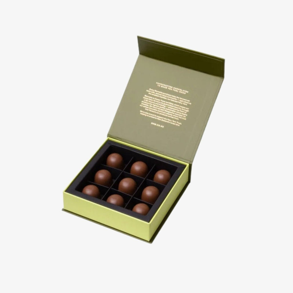 Bennetts of Mangawhai - Whole Roasted Hazelnut Praline Chocolate Selection - Wild Poppies -  Add-On - Same Day Flower Delivery Auckland - Auckland Flower Delivery \ Florists - boutique gift boxes 