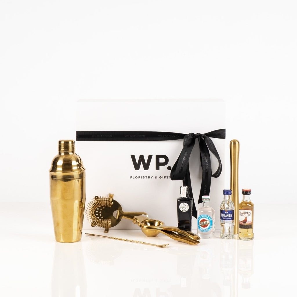 Cocktail Connoisseur Gift Set - Wild Poppies -  General - Same Day Flower Delivery Auckland - Auckland Flower Delivery \ Florists - boutique gift boxes 