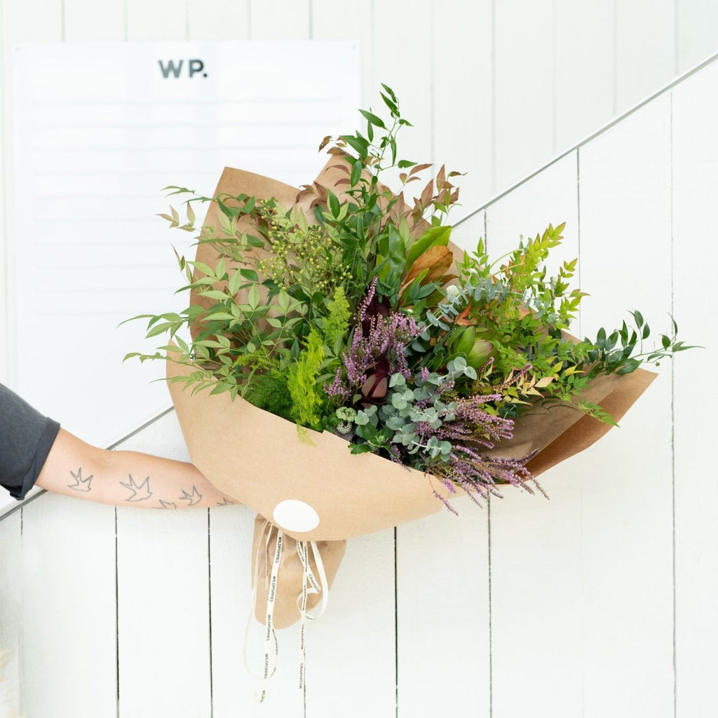 Foliage Bouquet - Wild Poppies -  General - Same Day Flower Delivery Auckland - Auckland Flower Delivery \ Florists - boutique gift boxes 