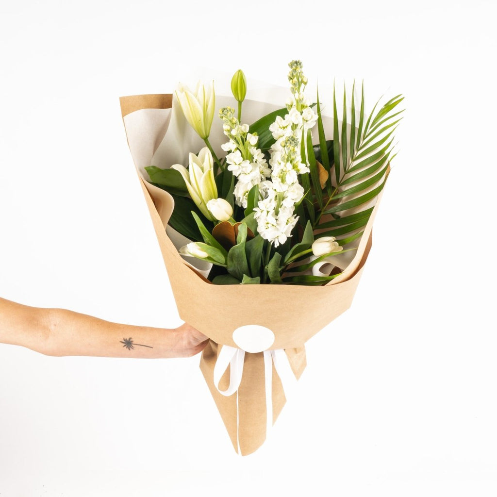 Lily Value Bouquet - Wild Poppies -  Flower - Same Day Flower Delivery Auckland - Auckland Flower Delivery \ Florists - boutique gift boxes 