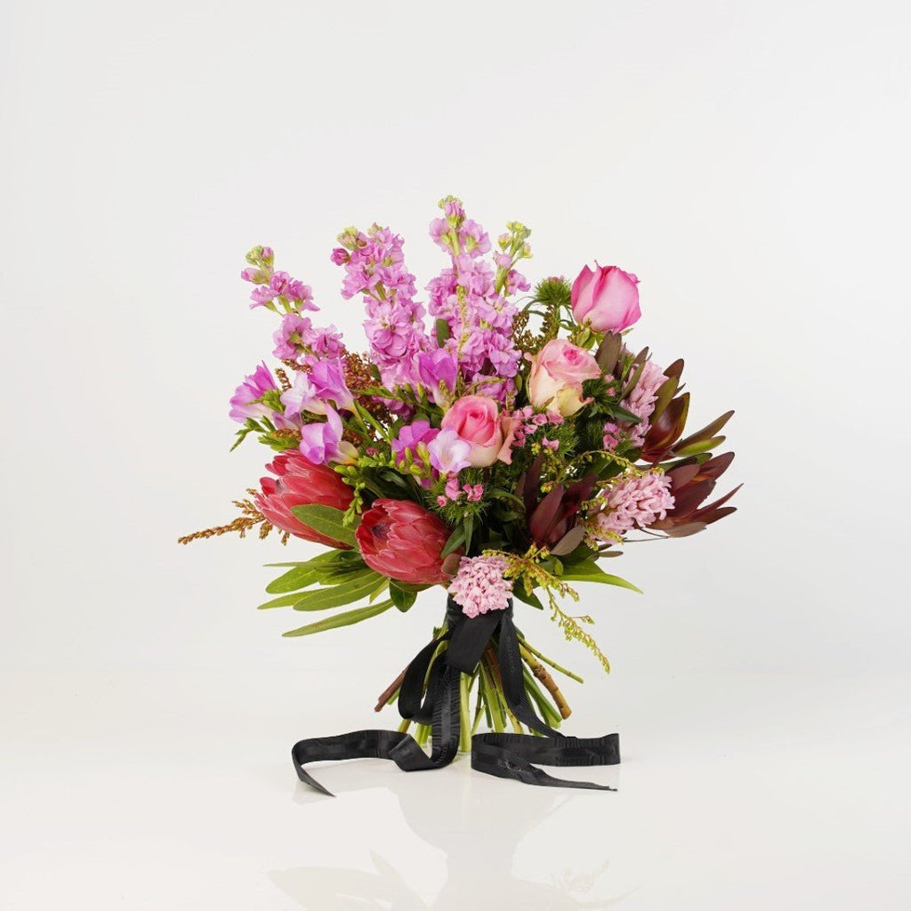 Market Bouquet - Blushing Pinks - Wild Poppies -  Flower - Same Day Flower Delivery Auckland - Auckland Flower Delivery \ Florists - boutique gift boxes 