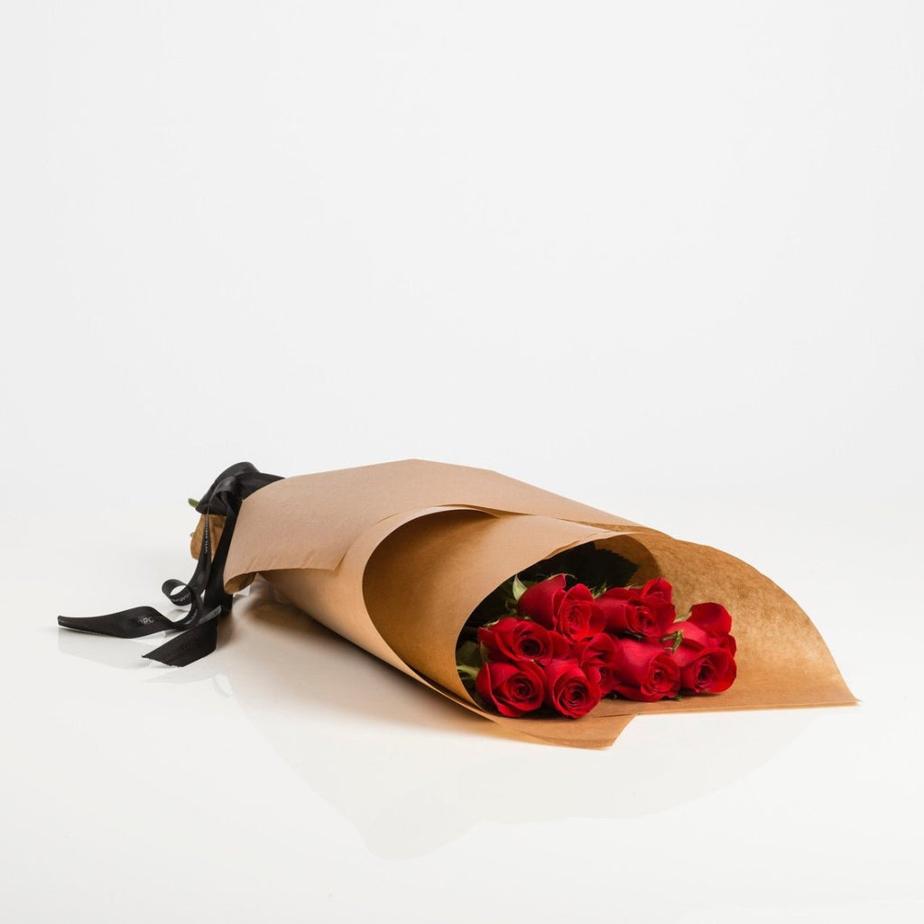 Market Fresh Red Roses - Wild Poppies -  Flower - Same Day Flower Delivery Auckland - Auckland Flower Delivery \ Florists - boutique gift boxes 