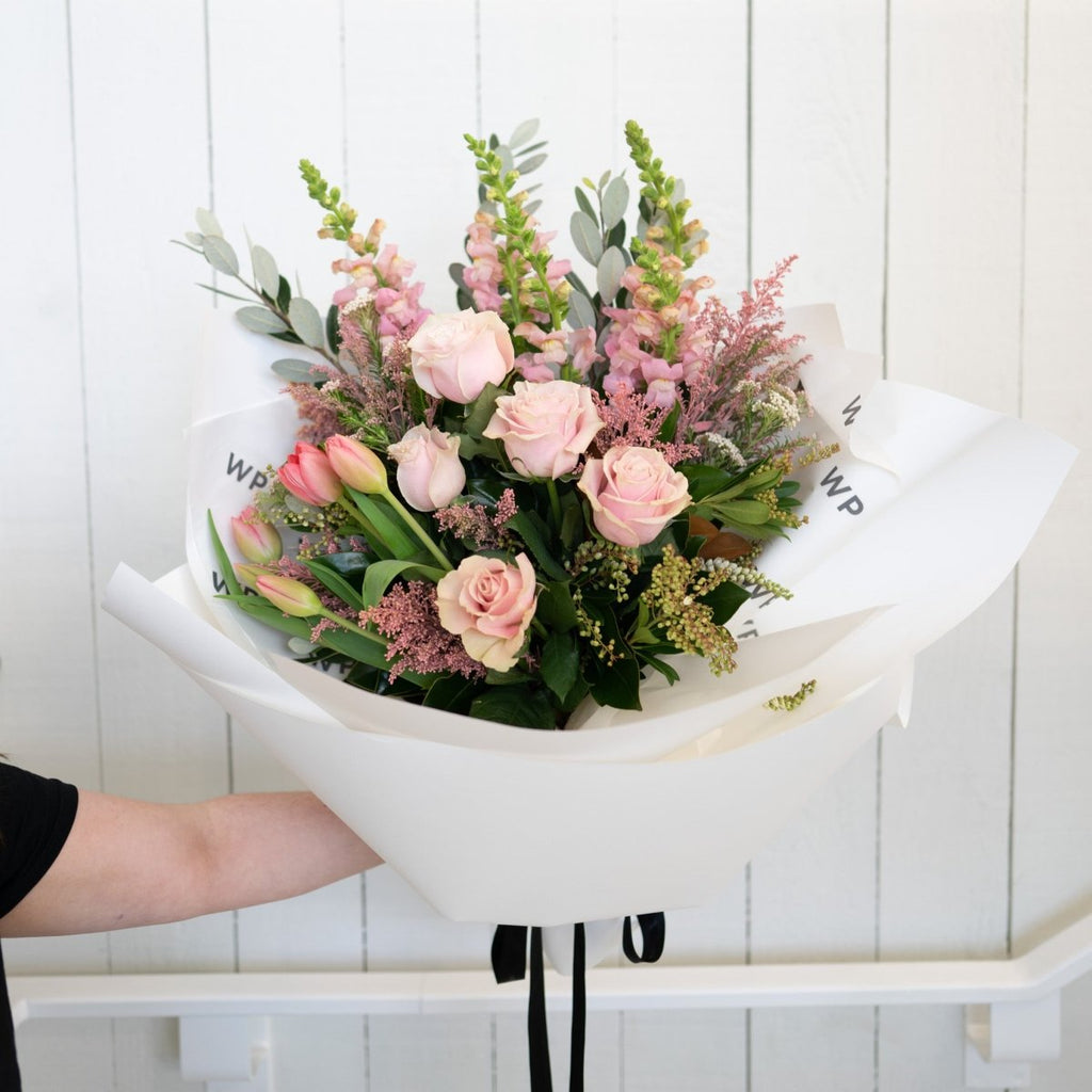 Pinky Promise Flower Bouquet - Wild Poppies -  Flower - Same Day Flower Delivery Auckland - Auckland Flower Delivery \ Florists - boutique gift boxes 