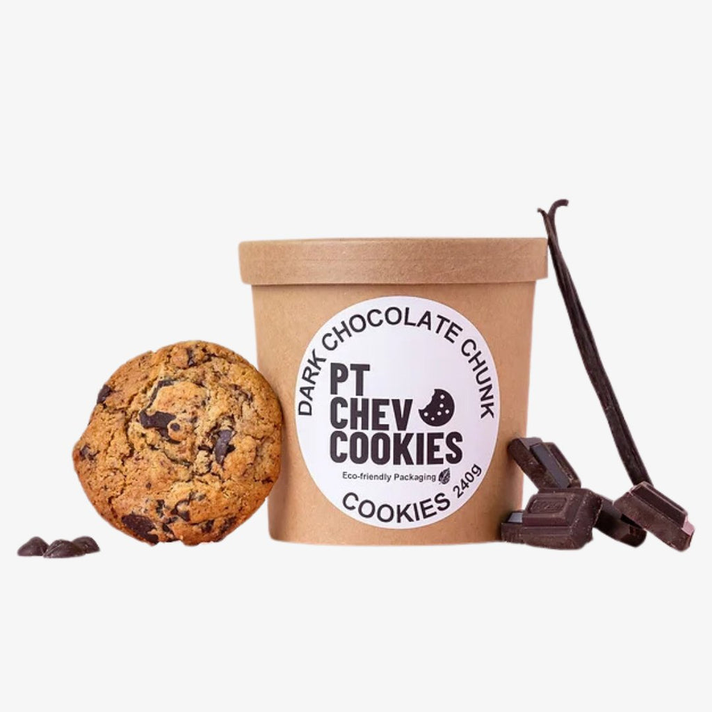 Pt Chev Cookies - Chocolate Chunk Tub - Wild Poppies -  Add-On - Same Day Flower Delivery Auckland - Auckland Flower Delivery \ Florists - boutique gift boxes 