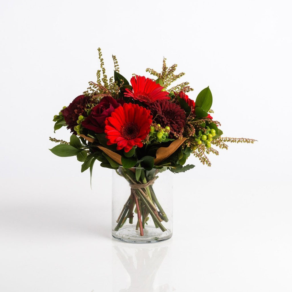 Red Ruby Posy - Wild Poppies -  Flower - Same Day Flower Delivery Auckland - Auckland Flower Delivery \ Florists - boutique gift boxes 