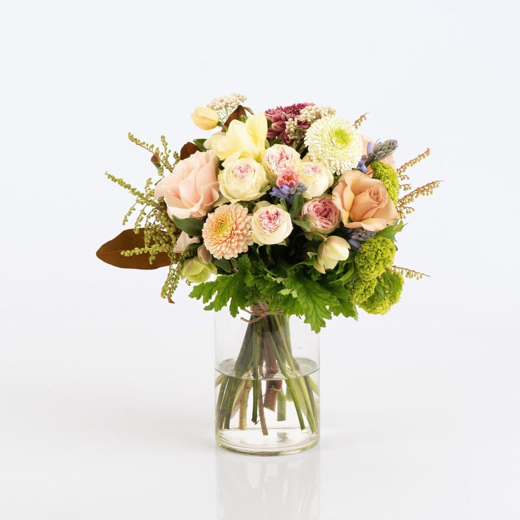 The Pastel Florists Choice Posy - Wild Poppies -  Flower - Same Day Flower Delivery Auckland - Auckland Flower Delivery \ Florists - boutique gift boxes 