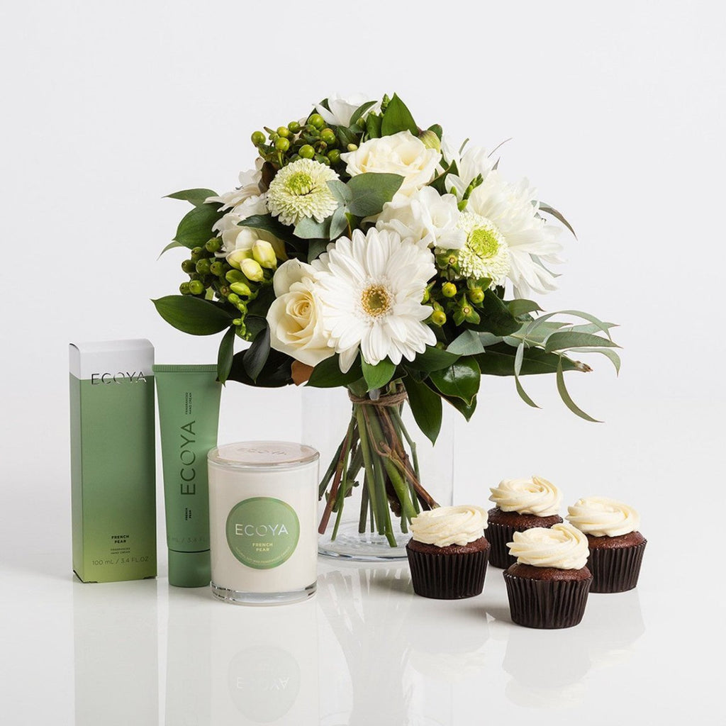 Vanilla Dream Deluxe Gift Set - Wild Poppies -  Gift - Same Day Flower Delivery Auckland - Auckland Flower Delivery \ Florists - boutique gift boxes 